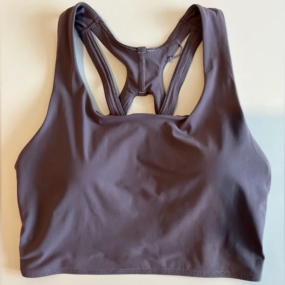 SIZE 6 Lululemon Stash It Bra *Medium Support, B/C Cup DUSKY LAVENDER